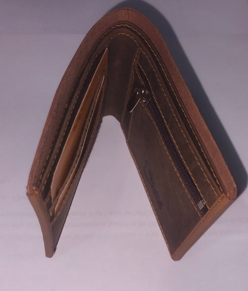 Being Human Brown Leather Wallet Premium