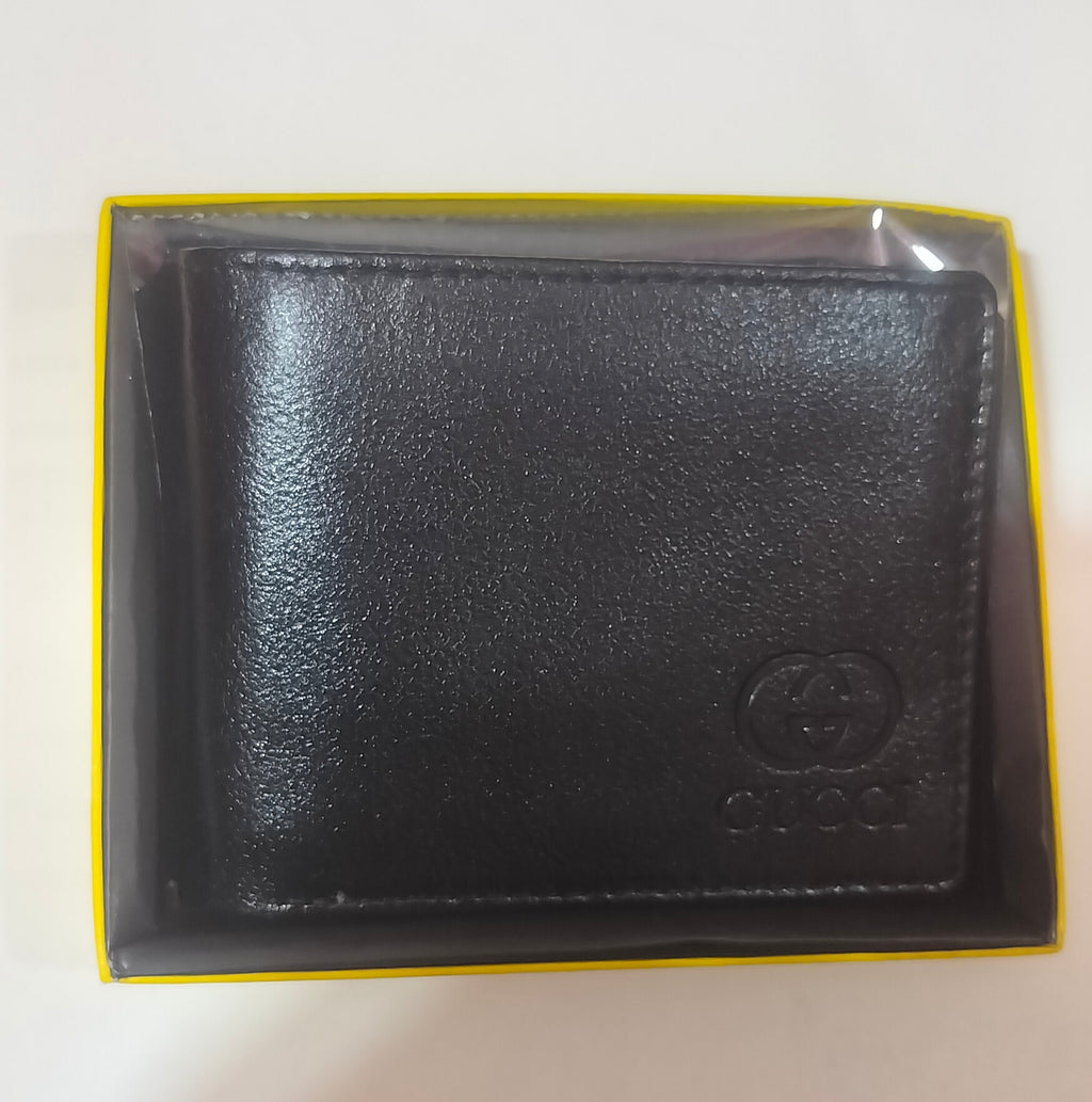 Gucci Black Leather Premium Wallet