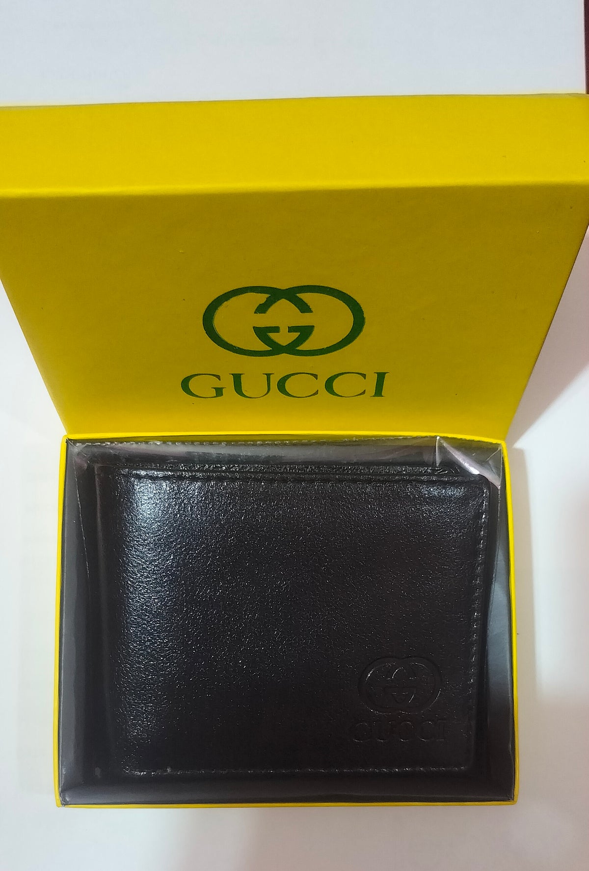 Gucci Black Leather Premium Wallet