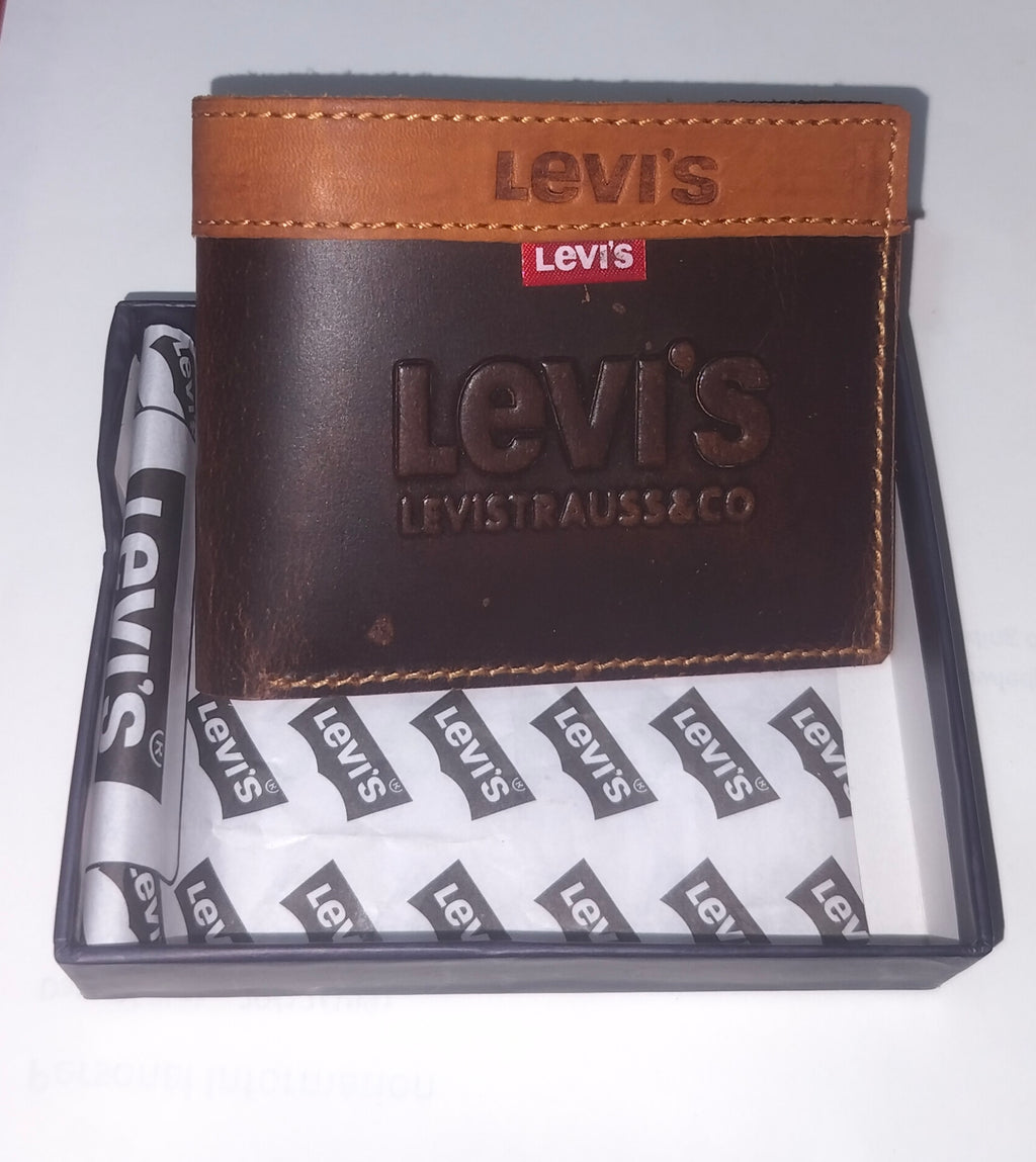 Levis Premium Leather Men Wallet