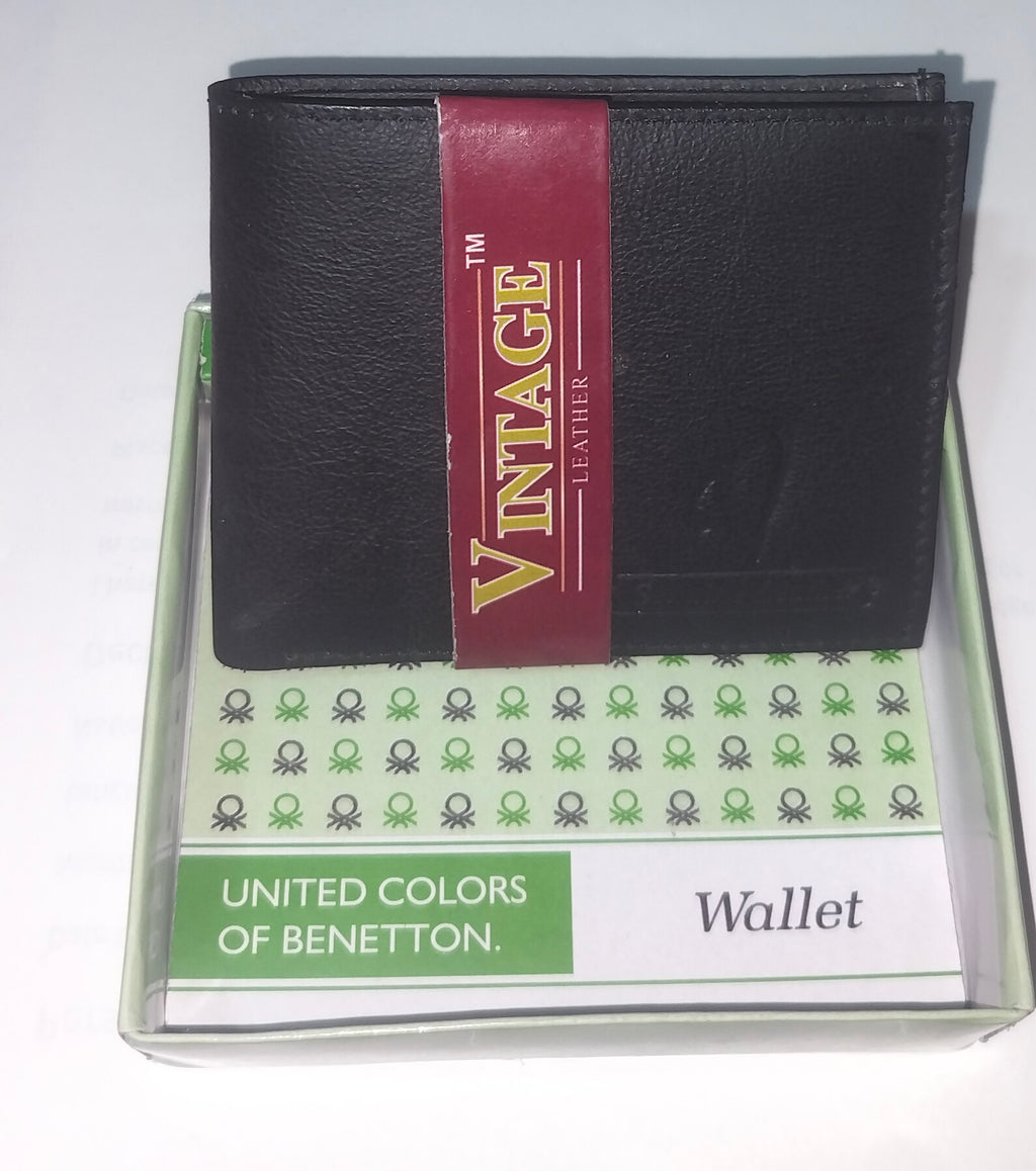 UC Black Leather Premium Wallet