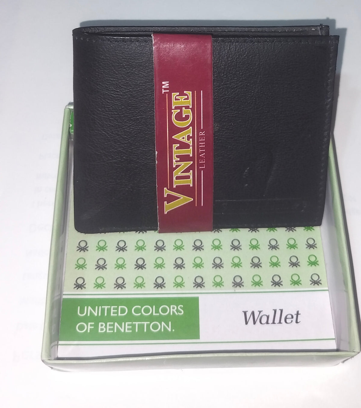 UC Black Leather Premium Wallet