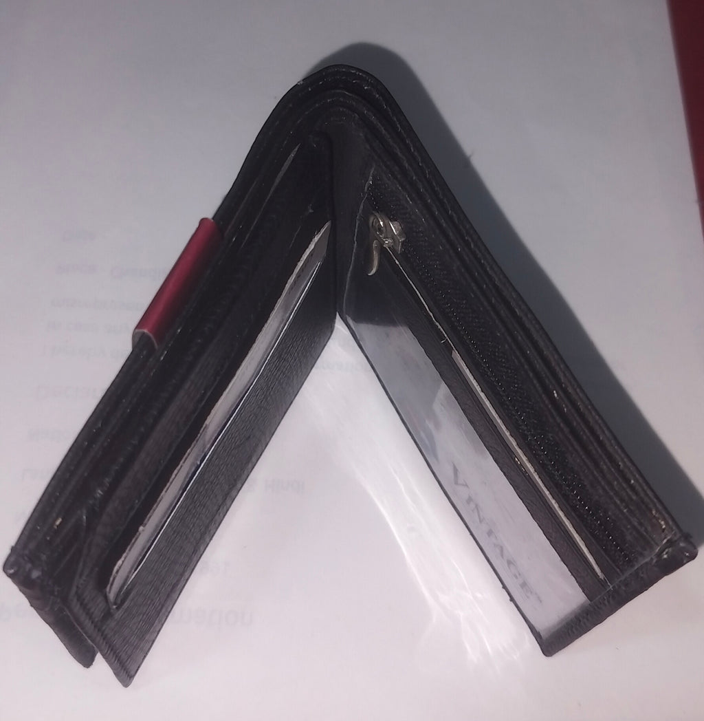UC Black Leather Premium Wallet