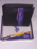 U.S. Black leather premium wallet