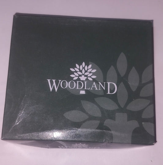 Woodland Men Black Leather Wallet