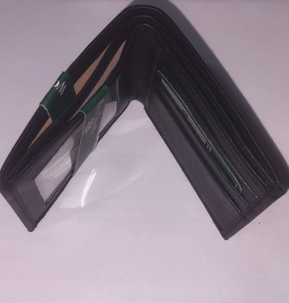 Woodland Men Black Leather Wallet